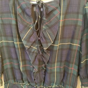 Ralph Lauren Plaid Midi Dress